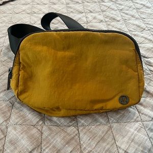 Lululemon Everywhere Belt Bag, Gold Spice, Good Used Condition